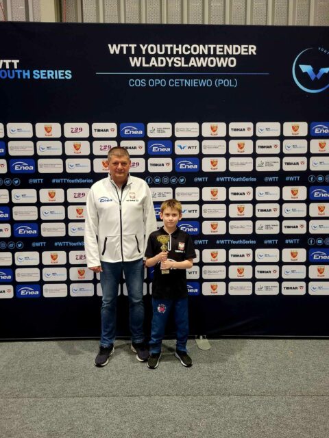 III miejsce Ignacego Utylskiego w WTT Youth Contender we Władysławowie w kategorii U11