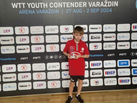 Ignacy Utylski 🥉na WTT Youth Contender w Varaždin!!!