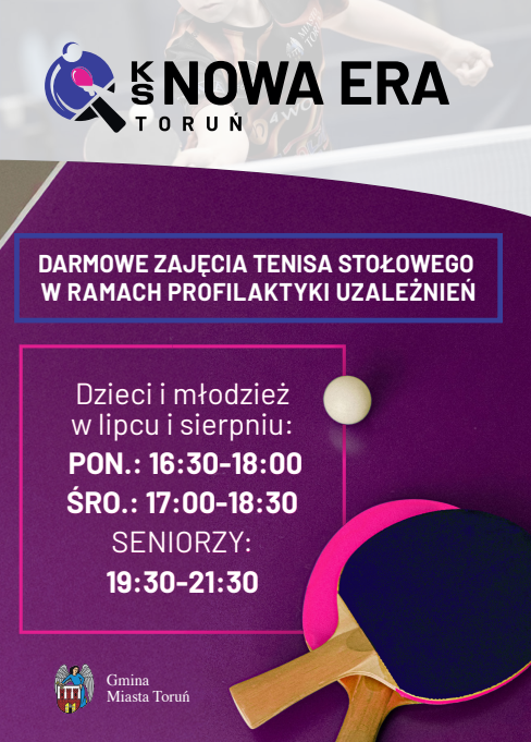 Tenis stołowy w wakacje – dołącz do nas!
